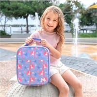 MontiiCo Insulated Large Lunch Bag and Ice Pack Mermaid Tales