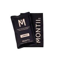 MontiiCo Insulated Large Lunch Bag and Ice Pack Sorbet Sunset