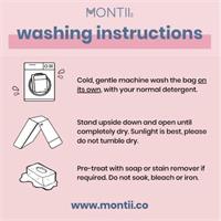 Montiico Washing Instructions