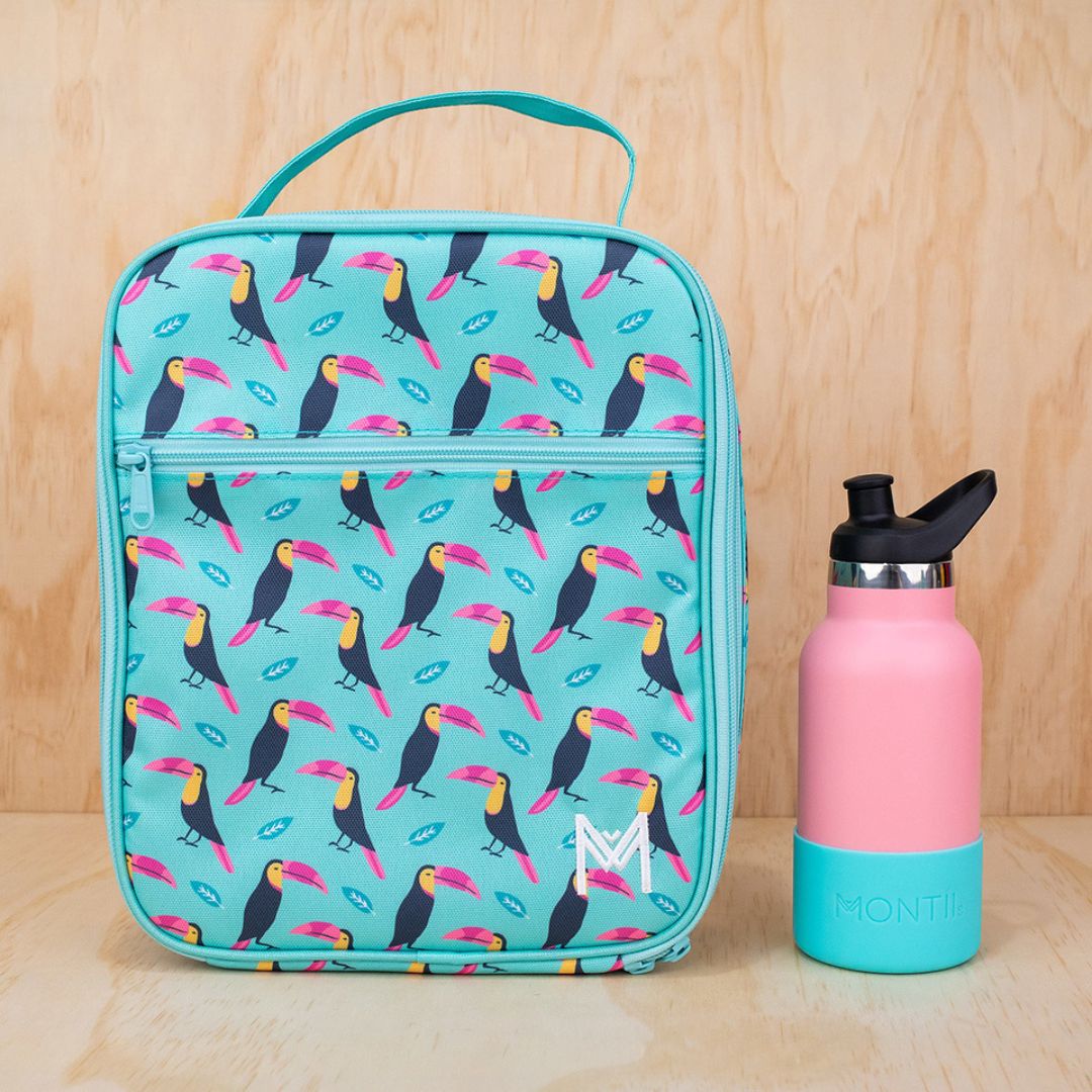 Montiico Toucan Insulated Lunch Bag - drink bottle not included