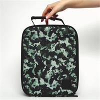 MontiiCo Insulated Large Lunch Bag and Ice Stealth