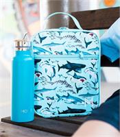 MontiiCo Insulated Lunch Bag and Ice Pack Shark