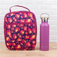 MontiiCo Insulated Leopard Lunch Bag