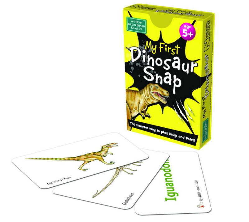 My 1st Dinosaur Snap Cards