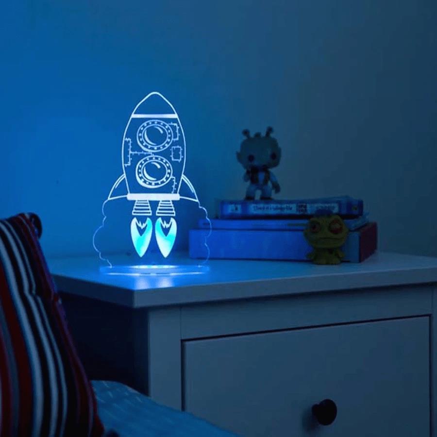 Dream Light Night Light Rocket PLUG