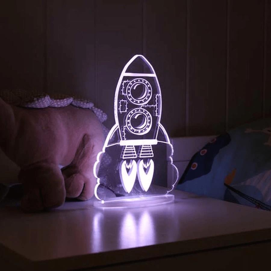 Dream Light Night Light Rocket PLUG