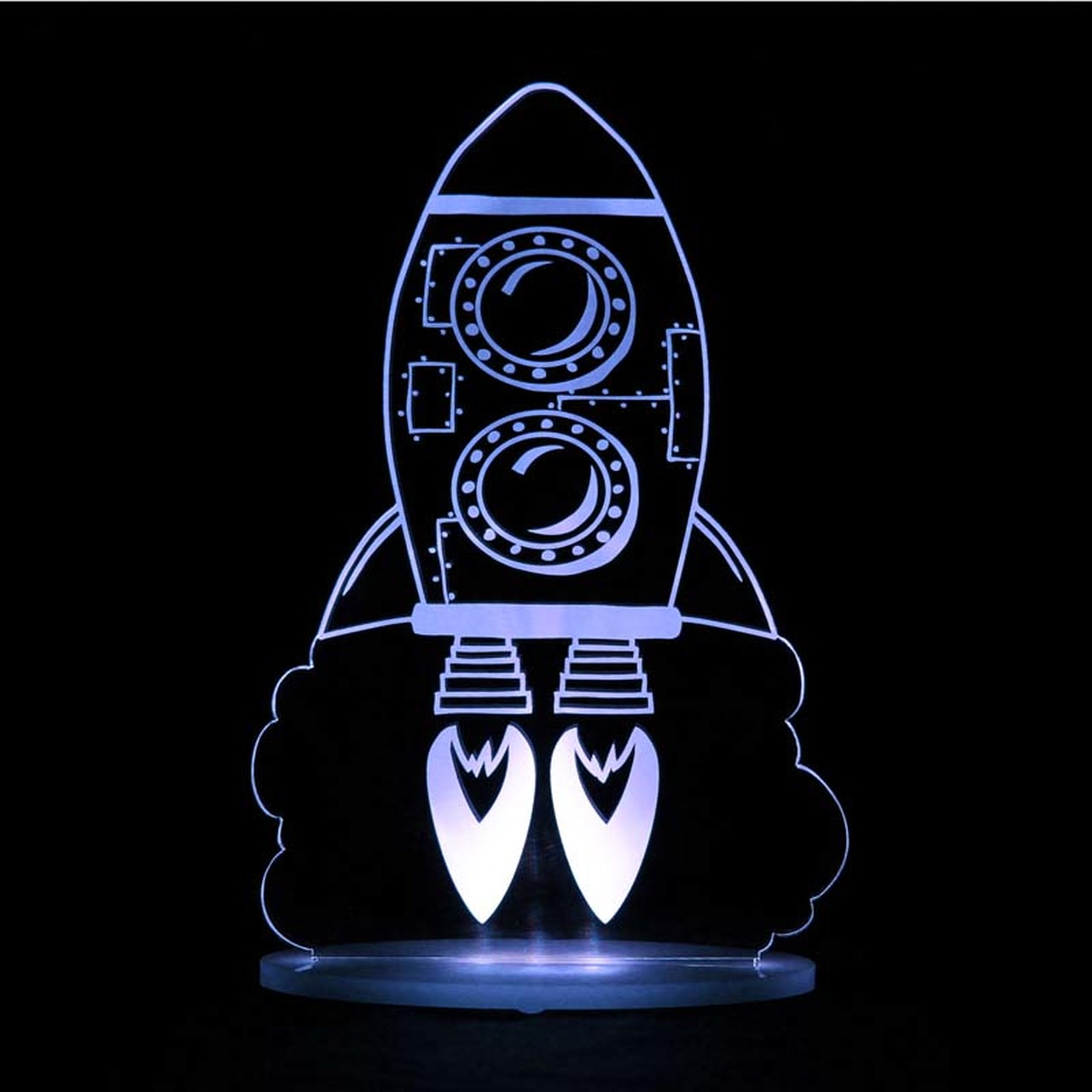 Duski Dream Light LED Night Light Rocket PLUG IN