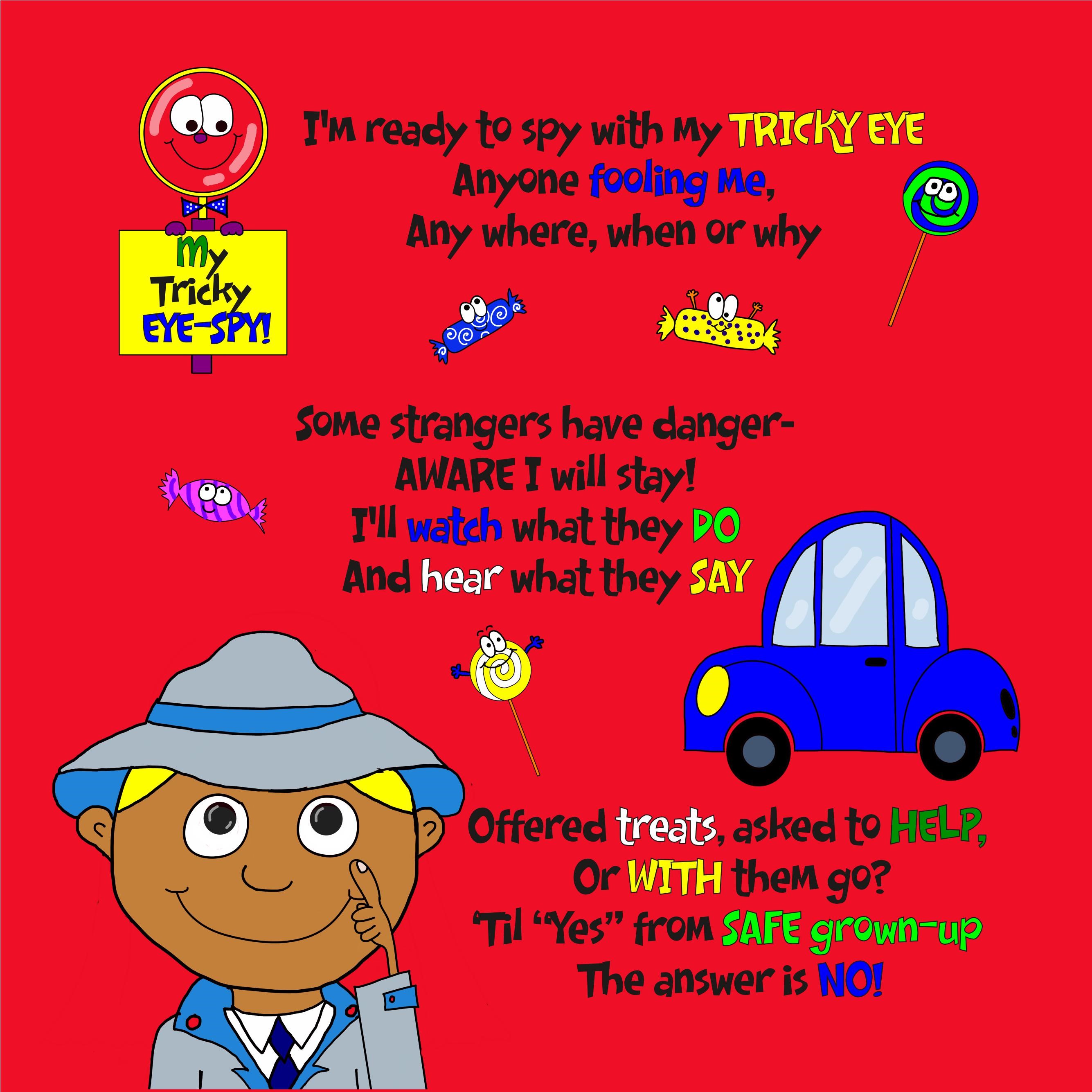 My Tricky Eye Spy The Stranger Danger Awareness Book