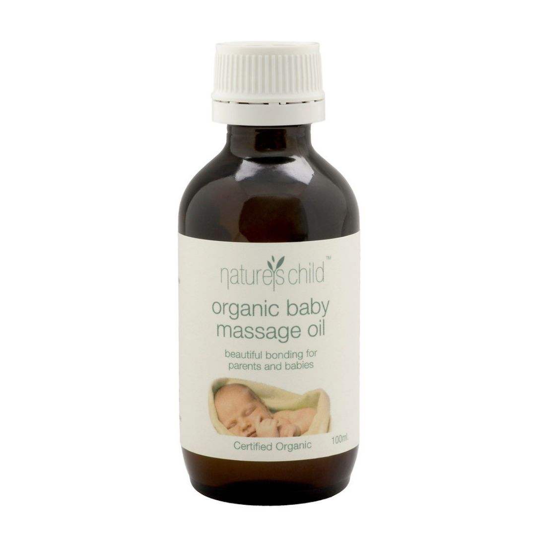 Nature's Child Certified Organic Baby Massage Oil 100ml