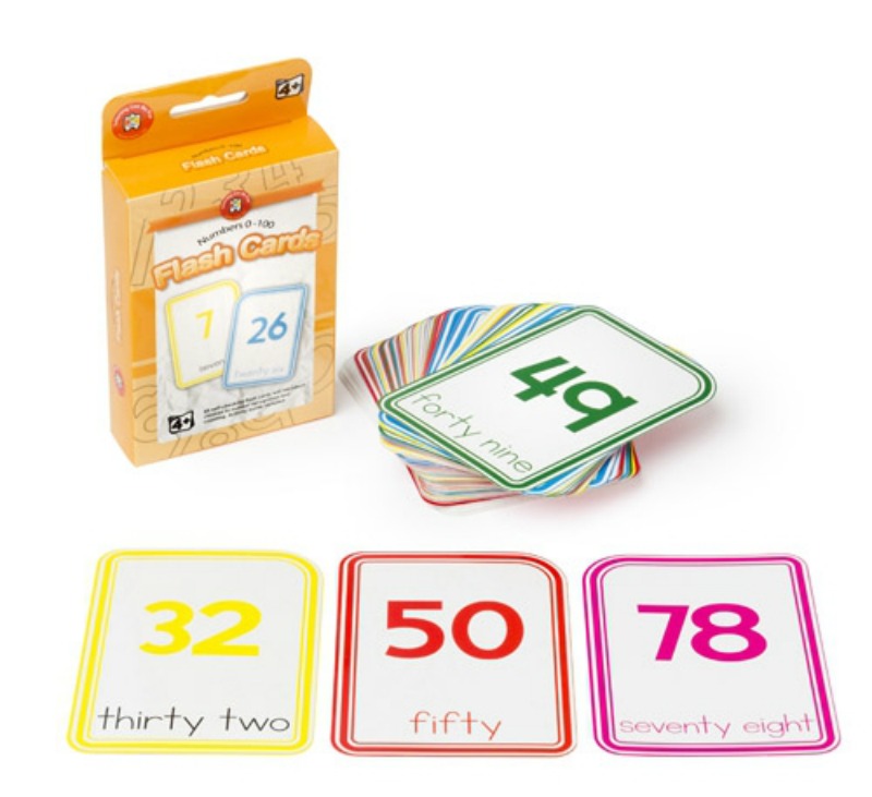 Numbers 0-100 Flash Cards| Educational Toys