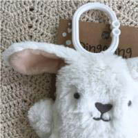 O.B Designs Dingaring - Beck Bunny (White)