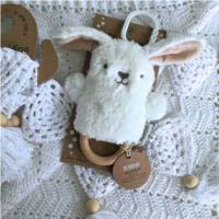 O.B Designs Dingaring - Beck Bunny (White)