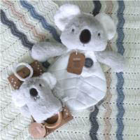 O.B Designs Dingaring and Comforter - Kelly Koala (Grey)