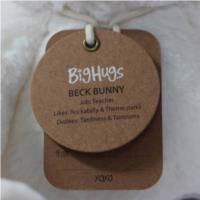 O.B Designs Huggie - Beck Bunny (White)