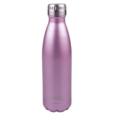 Oasis 500ml Insulated Drink Bottle - Blush