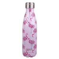 Oasis Kids Insulated Stainless Steel Drink Bottle (500ml) Flamingos