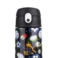 Oasis Kids Stainless Steel Double Wall Insulated Drink Bottle with Sipper (550ml) Sports