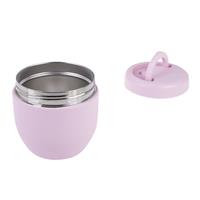 Oasis Stainless Steel Double Wall Insulated Food Pod 470ML Carnation