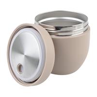 Oasis Stainless Steel Double Wall Insulated Food Pod 470ML Latte