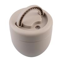 Oasis Stainless Steel Double Wall Insulated Food Pod 470ML Latte