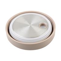 Oasis Stainless Steel Double Wall Insulated Food Pod 470ML Latte