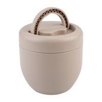 Oasis Stainless Steel Double Wall Insulated Food Pod 470ML Latte