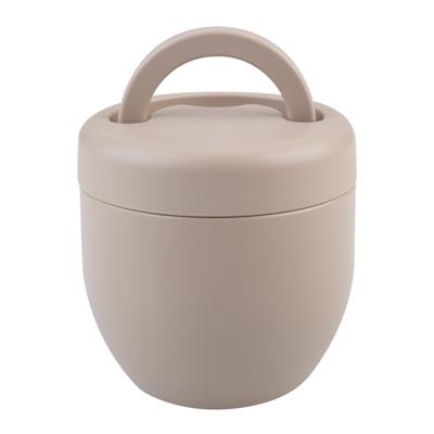 Oasis Stainless Steel Double Wall Insulated Food Pod 470ML Latte