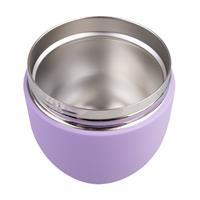 Oasis Stainless Steel Double Wall Insulated Food Pod 470ML Lavender