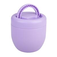 Oasis Stainless Steel Double Wall Insulated Food Pod 470ML Lavender