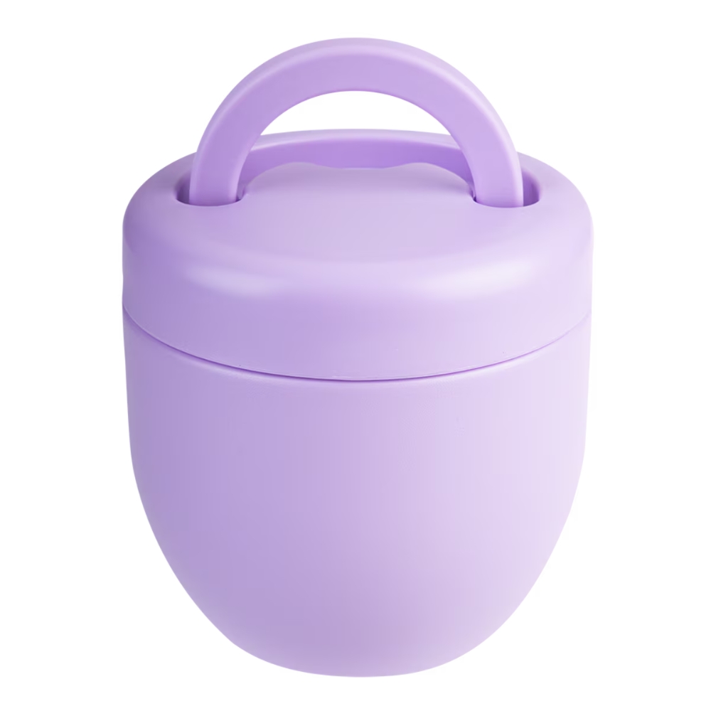 Oasis Stainless Steel Double Wall Insulated Food Pod 470ML Lavender