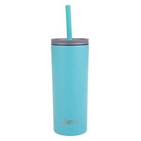 Oasis Super Sipper Tumbler with Straw Turquoise