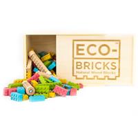 Eco-bricks natural wood bricks