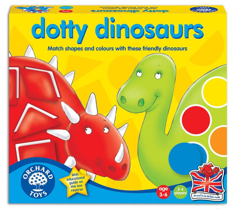 Orchard Toys Dotty Dinosaurs Game| Educational Toys