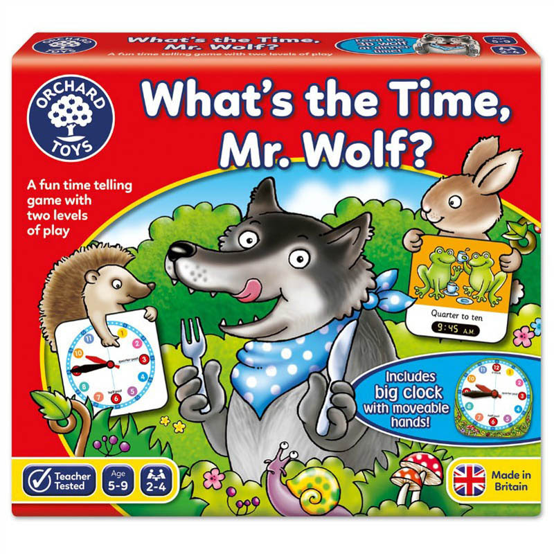 Orchard Toys What's the Time, Mr. Wolf?| Educational Toys