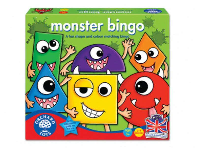 Orchards Toys Monster Shape And Colour Bingo| Educational Toys