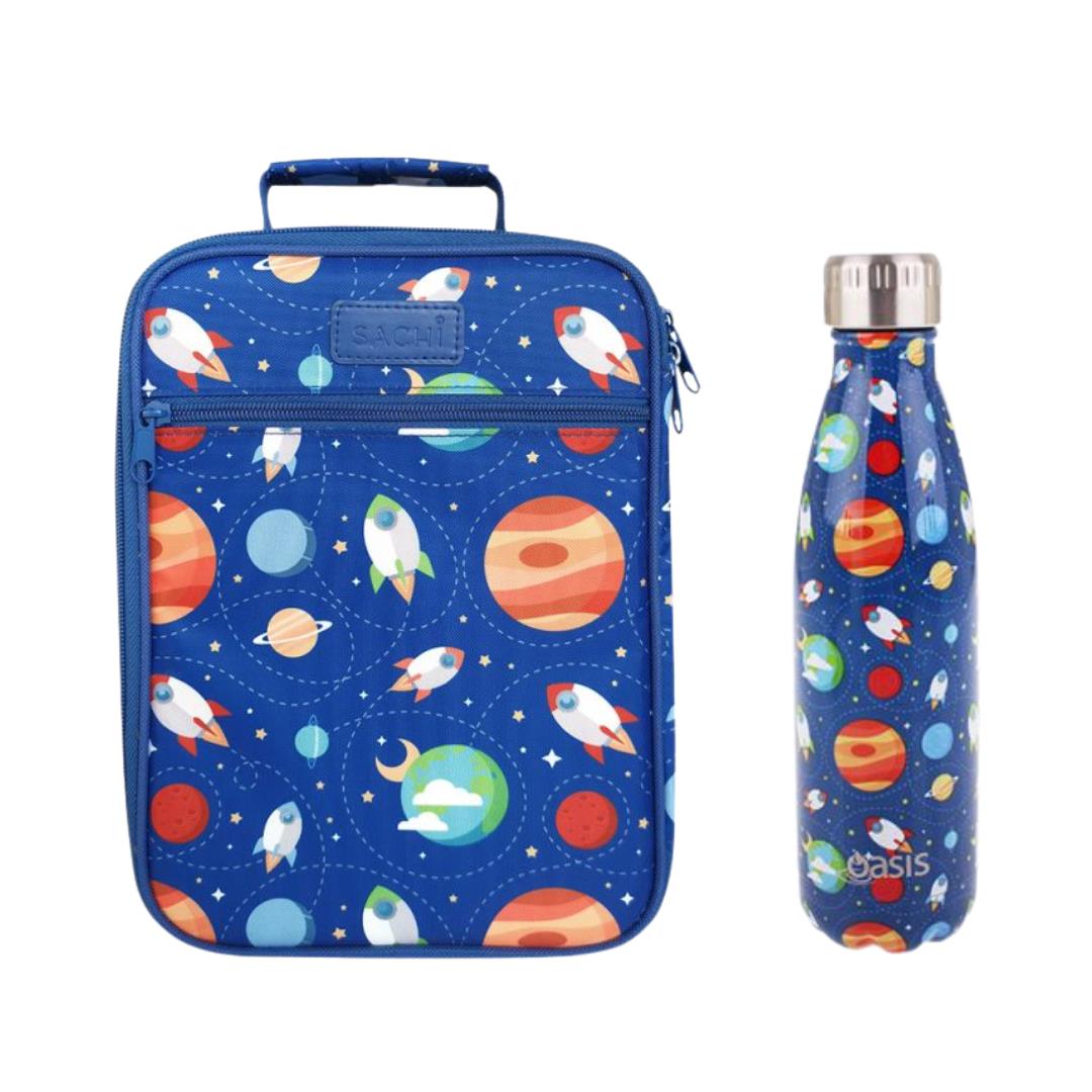 Outer Space Bag and Bottle Combo