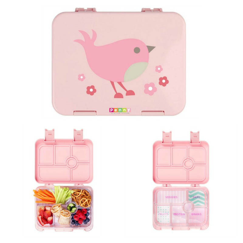 Penny Scallan Bento Box Chirpy Bird | Kids Lunch Box