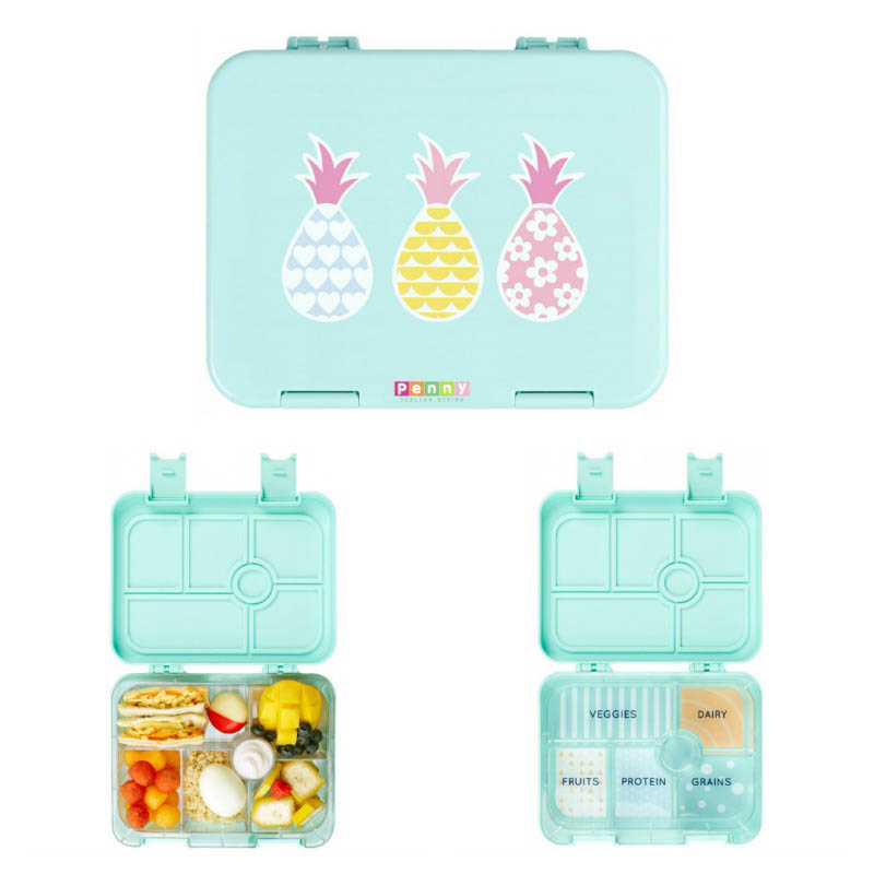 Penny Scallan Bento Box Pineapple Bunting | Kids Lunch Box