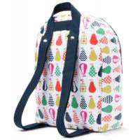 Penny Scallan Canvas Rucksack Backpack - Pear Salad