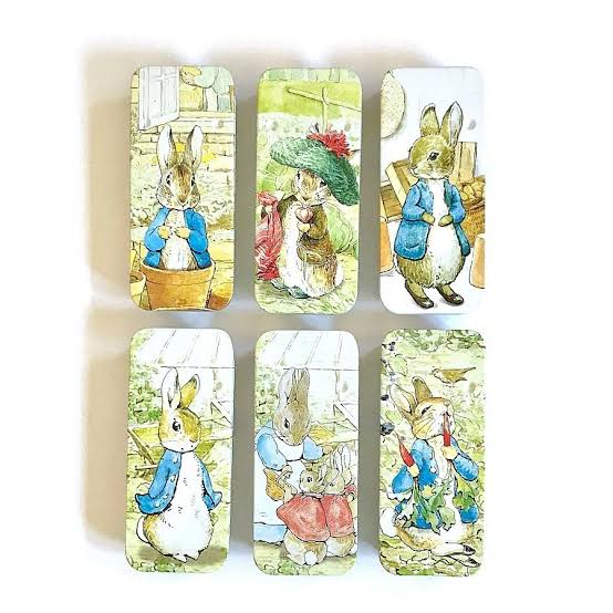 Peter Rabbit Mini Slider Tin