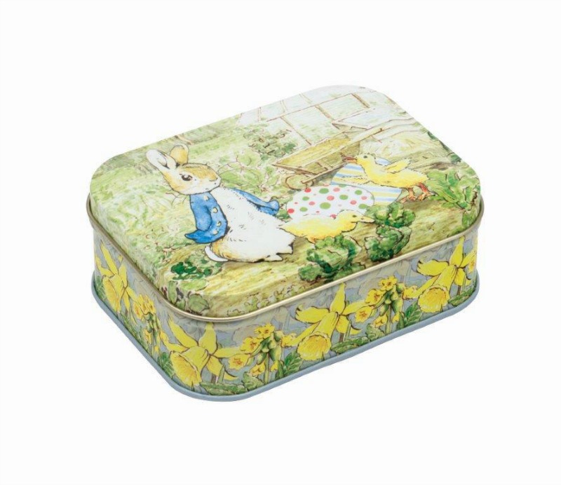 Peter Rabbit Rectangular Tin