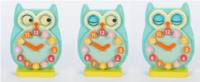 Petilou-Wooden Toys-Blink Owl Clock