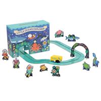 Petit Collage Wind-Up and Go Playset Ocean