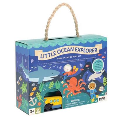 Petit Collage Wind-Up and Go Playset Ocean