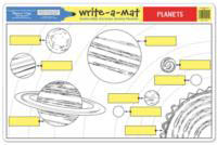 Planets Learning Mat side 2