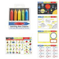 Planets,Phonics and Telling Time Learning Mat Set