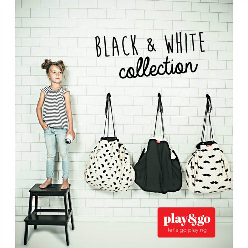 Play&Go Panda Toy Storage Bag