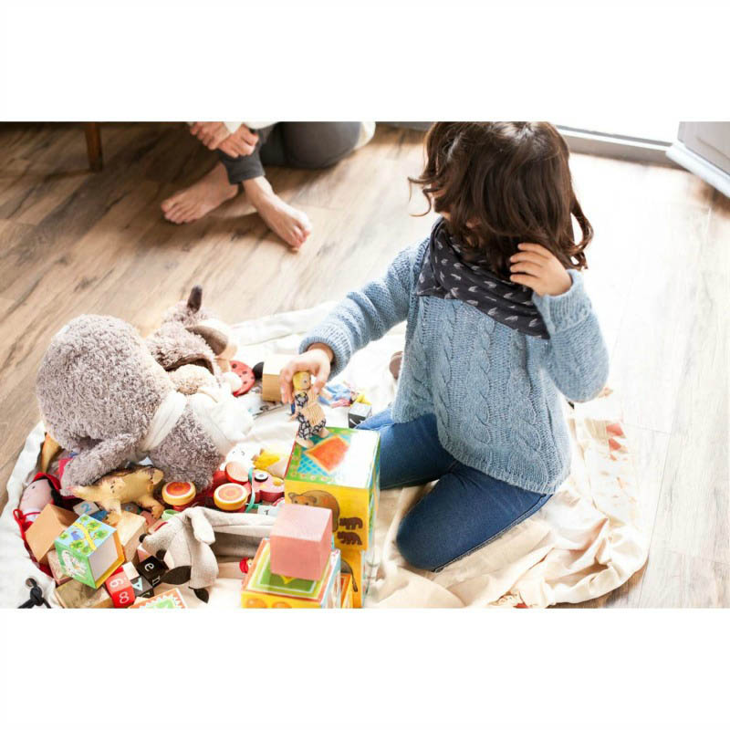 Play&Go Panda Toy Storage Bag