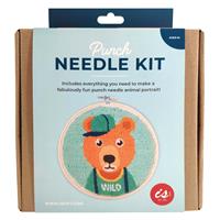 Punch Needle Kit Bear