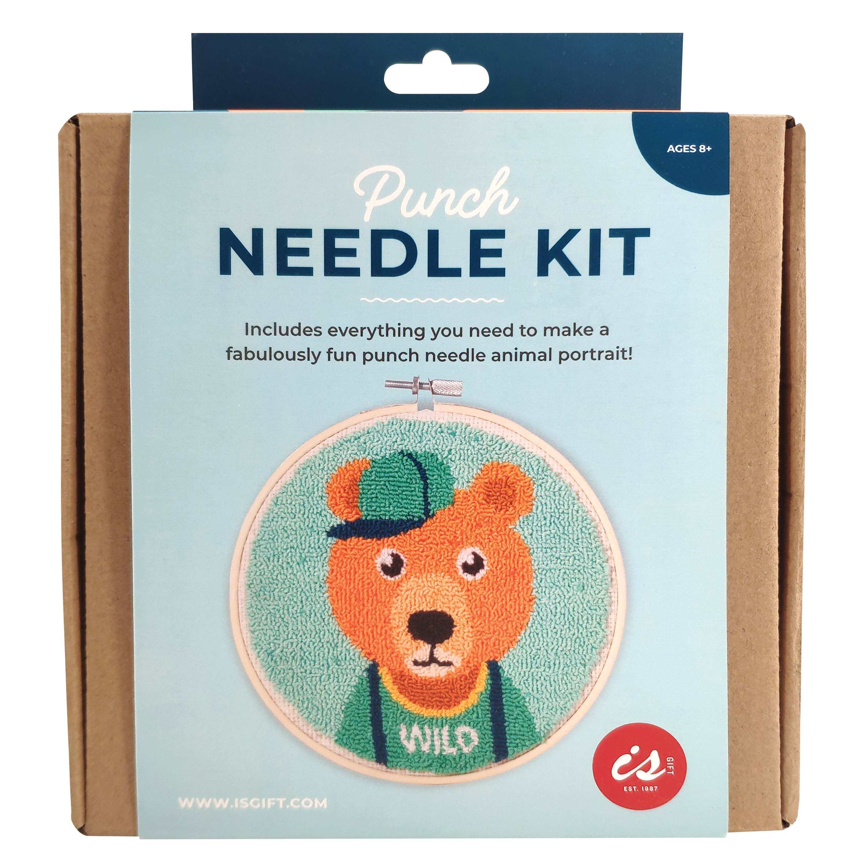 Punch Needle Kit Bear